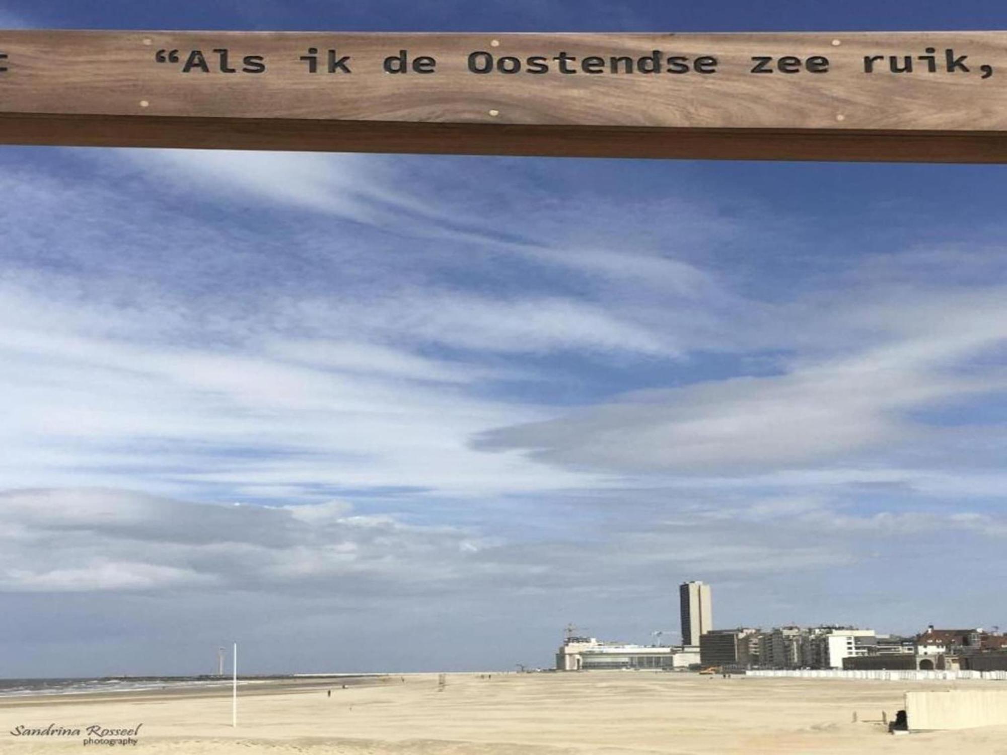 Comfortable Apartment In Oostende With Sea Views Eksteriør billede
